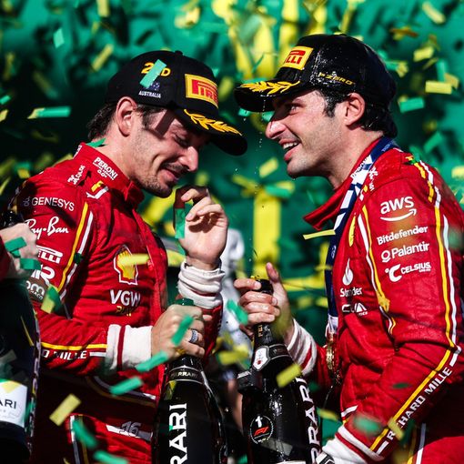 foto ufficiale scuderia Ferrari