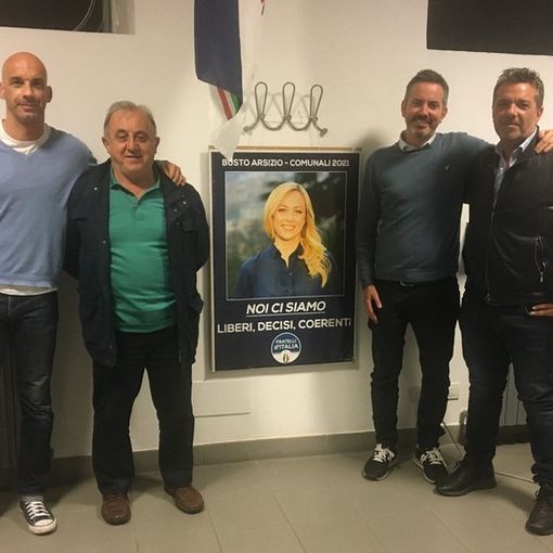 Da sinistra Armiraglio, Volpe, Geminiani e Bossi