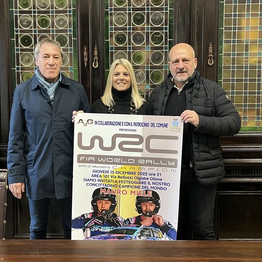 VIDEO. «Mauro Miele, un campione e un esempio per tutti». Così Olgiate lo celebra e lo svela