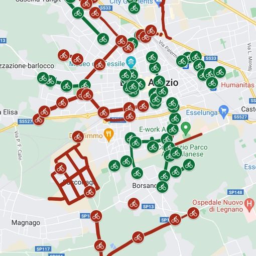 “Una gipadua per Busto”: 14 chilometri di collegamenti ciclabili con la collaborazione dei cittadini