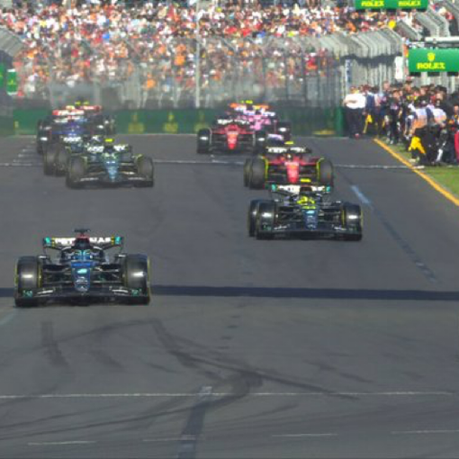 F1 official Twitter account