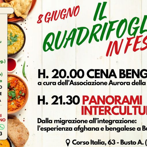 Il Quadrifoglio festeggia con una serata interculturale