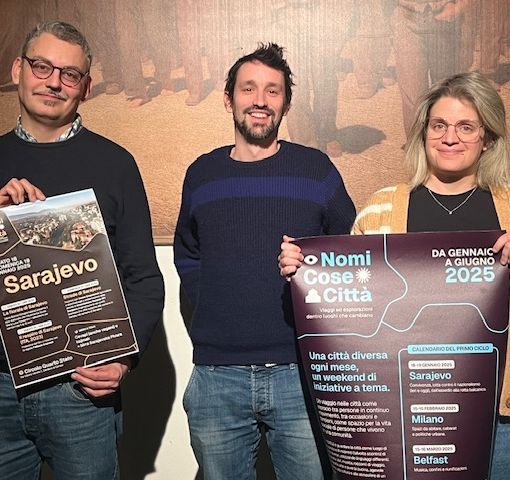 “Nomi Cose Città”: al Circolo Quarto Stato un viaggio tra Sarajevo, Milano e Belfast