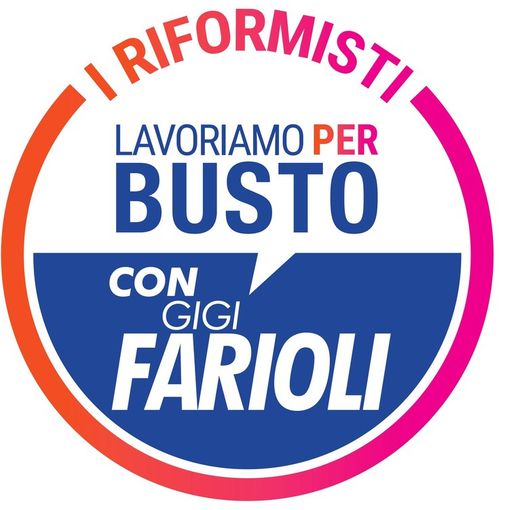 Il simblo de &quot;I riformisti&quot;. A Busto sosterranno la candidatura di Gigi Farioli