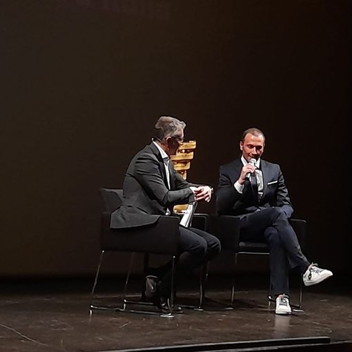 Andrea Berton e Ivan Basso all'Auditorio
