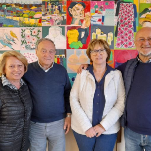Da sinistra, Maria Rosa Barbieri, Marcello Crespan, Linda Canavesi e Ivano Favero