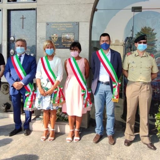 Castellanza e la guerra: una targa ricorda chi non è tornato
