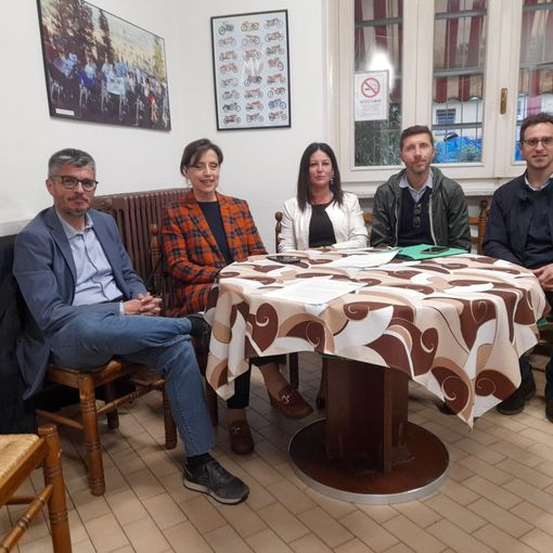Da sinistra, Giovanni Pignataro, Margherita Silvestrini, Sonia Serati, Massimo Gnocchi e Cesare Coppe