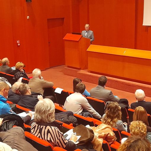 Ivanoe Pellerin al convegno dei Molini Marzoli