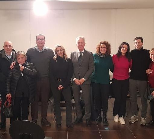 I militanti cassanesi di Fdi con i neoconsiglieri regionali De Bernardi Martignoni e Caruso