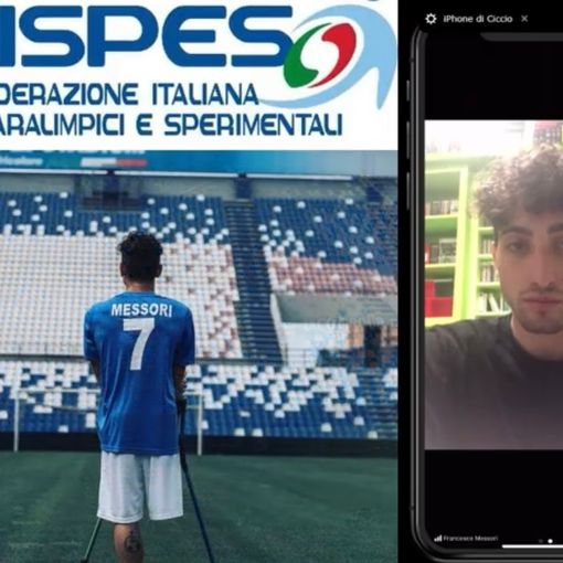 Francesco Messori alle Cuffie colorate: «Il calcio amputati si pone grandi obiettivi»