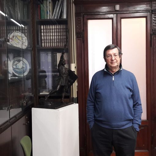 Il presidente della Famiglia Legnanese Gianfranco Bononi