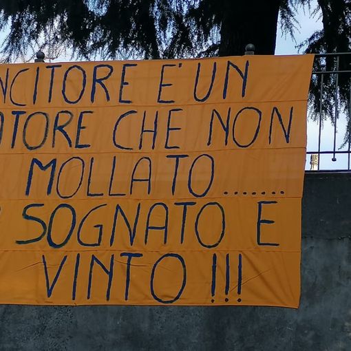 «Un vincitore è un sognatore che non ha mai mollato. Tu hai sognato e tu hai vinto!»