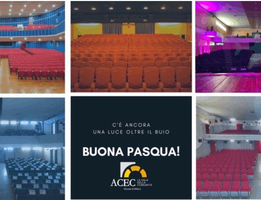 Busto, gli auguri di Pasqua del Lux: «C'è ancora una luce oltre il buio»