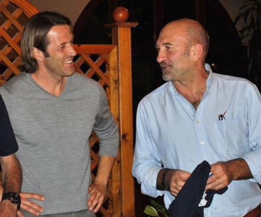 Francesco Bonfanti con Paolo Tramezzani