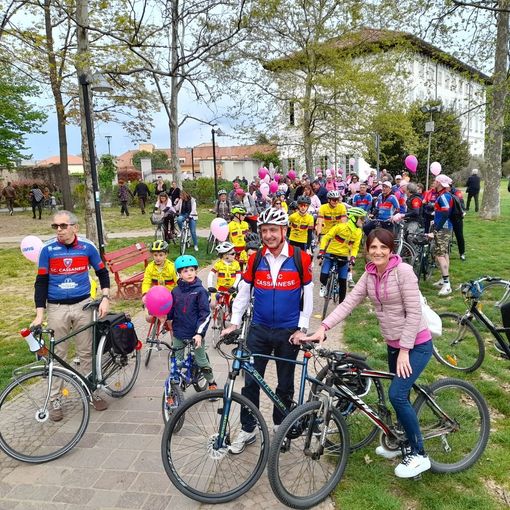 Ciclisti in Magana, per il Giro