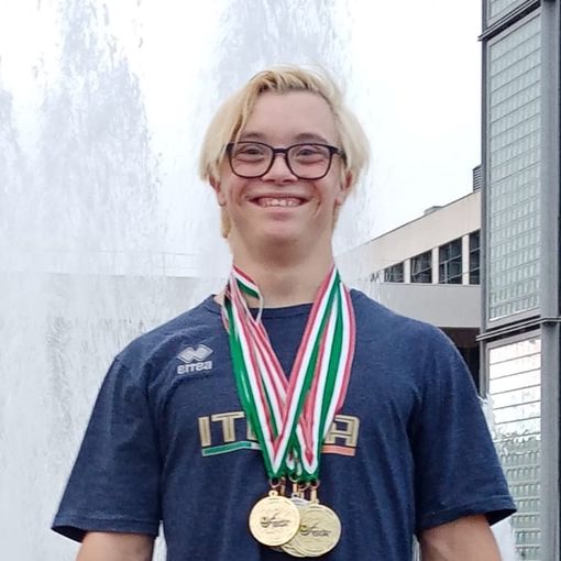 Riccardo Maino. Magazziniere e atleta di successo