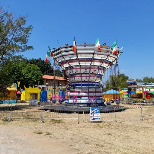 L'area della festa