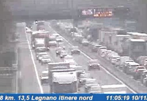 La situazione code vista dalle telecamere di Autostrade per l'Italia