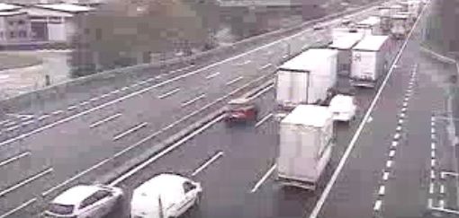 La situazione vista dalle webcam di Auostrade per l'Italia