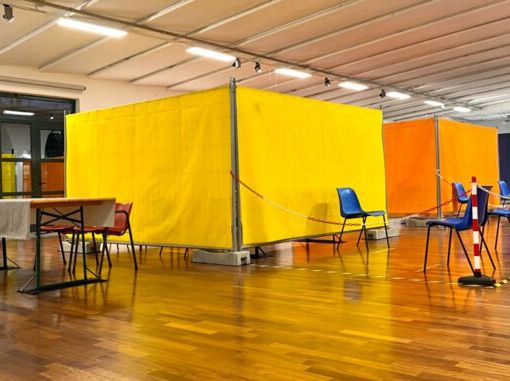 Gli spazi del Museo del Tessile già utilizzati per i vaccini antinfluenzali