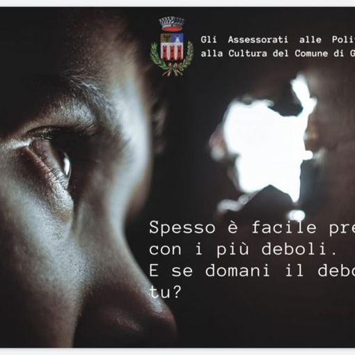 Il manifesto dell'iniziativa a Gorla Maggiore