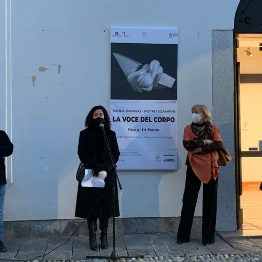 L'inaugurazione a Palazzo Cicogna a Busto Arsizio