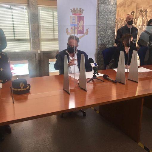 La conferenza stampa in Procura a Busto