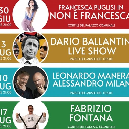 Quattro serate di comicità a Busto