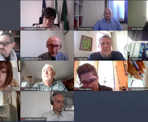 Sabato mattina il Consiglio comunale di Marnate è tornato a riunirsi in videoconferenza