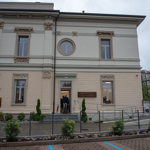 La sede Agesp di via Alberto da Giussano a Busto