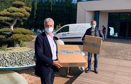 La Btsr dona settecento mascherine a Provvidenza e Croce Rossa