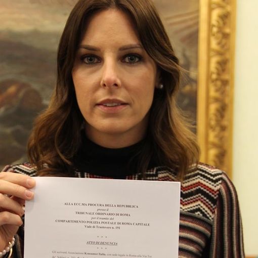 Isabella Tovaglieri, promotrice dell’iniziativa “Sicure senza cadere nella rete”