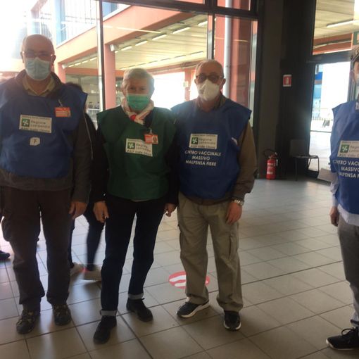 Volontari a MalpensaFiere