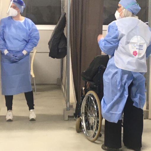 Vaccinazioni all'hub Move-In di Cerro Maggiore