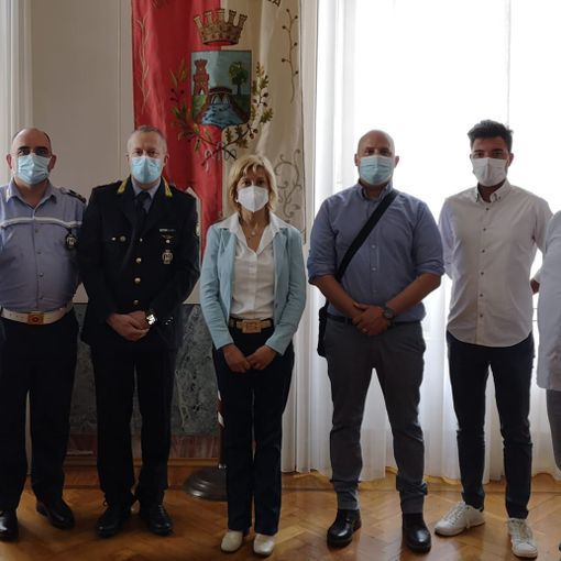 Il benvenuto della città di Castellanza ai nuovi agenti di Polizia locale