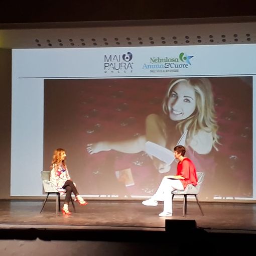 Un momento della serata al Museo del Tessile