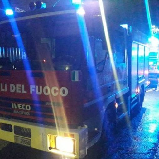 Nella notte di Capodanno sette incendi in provincia: vigili del fuoco al lavoro
