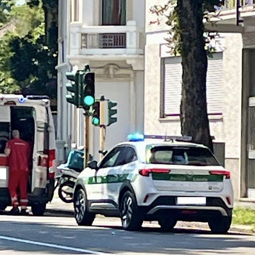 I soccorsi in viale Alfieri