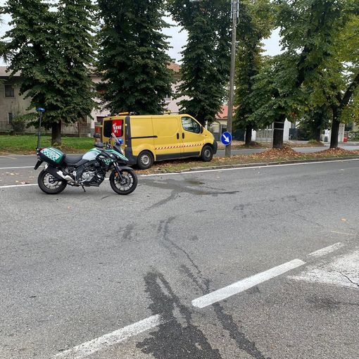 Busto, incidente in viale Boccaccio. Illesa una bimba di due anni