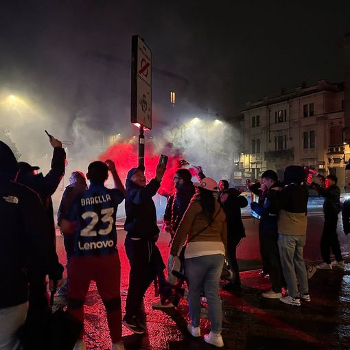 Inter campione d’Italia, la festa a Busto
