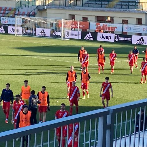I ragazzi all'uscita dal campo di Alessandria mercoledì