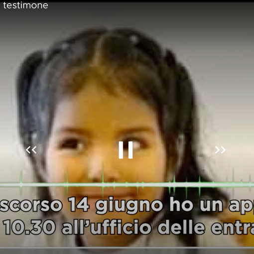 «Nove giorni fa ho visto una bimba a Busto Arsizio, la chiamavano Kata»