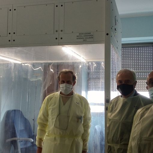 Arrivata la terza camera sterile