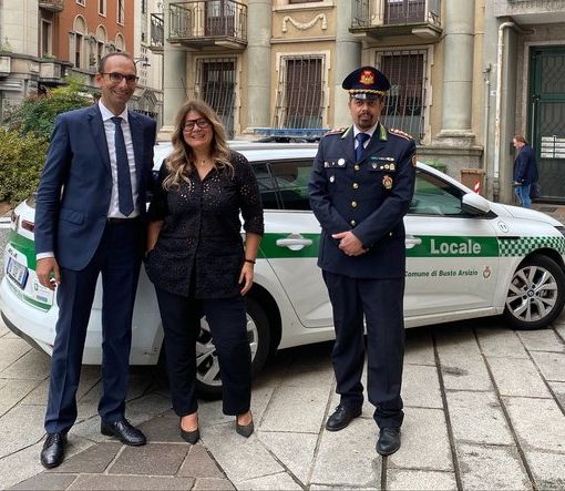 L'assessore Loschiavo, la giornalista Deriu e il comandante Lanna