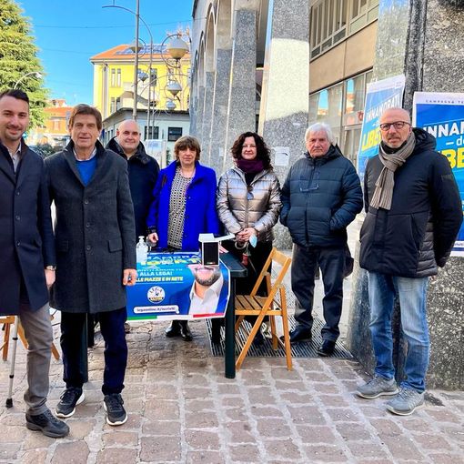 Busto, “gazebata” della Lega nel fine settimana