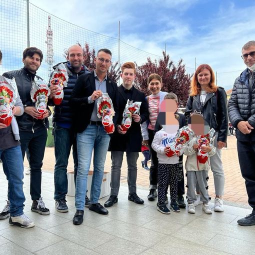 Lega Giovani Busto: uova di cioccolato per i bambini ucraini