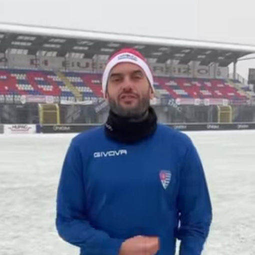 Riccardo Colombo nel video della Lega Pro