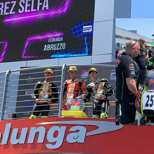Moto 3, è podio per Leo Abruzzo