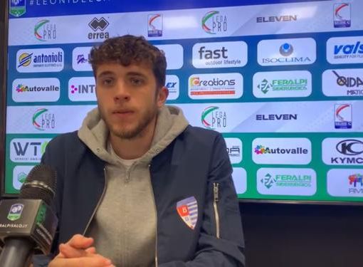 Leonardo Galli in sala stampa a Salò